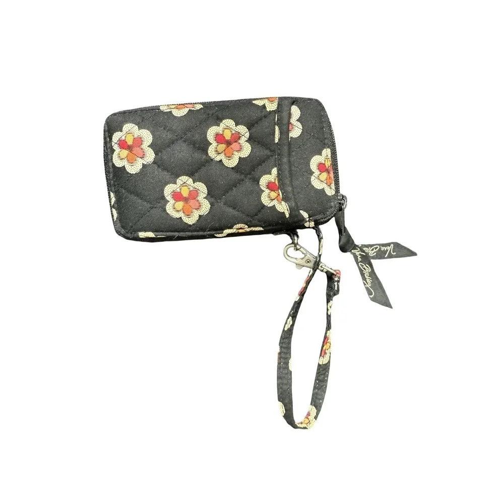Vera Bradley All In One Wristlet Wallet Black‎ Olivia Pirouette Retired Black - Picture 2 of 3